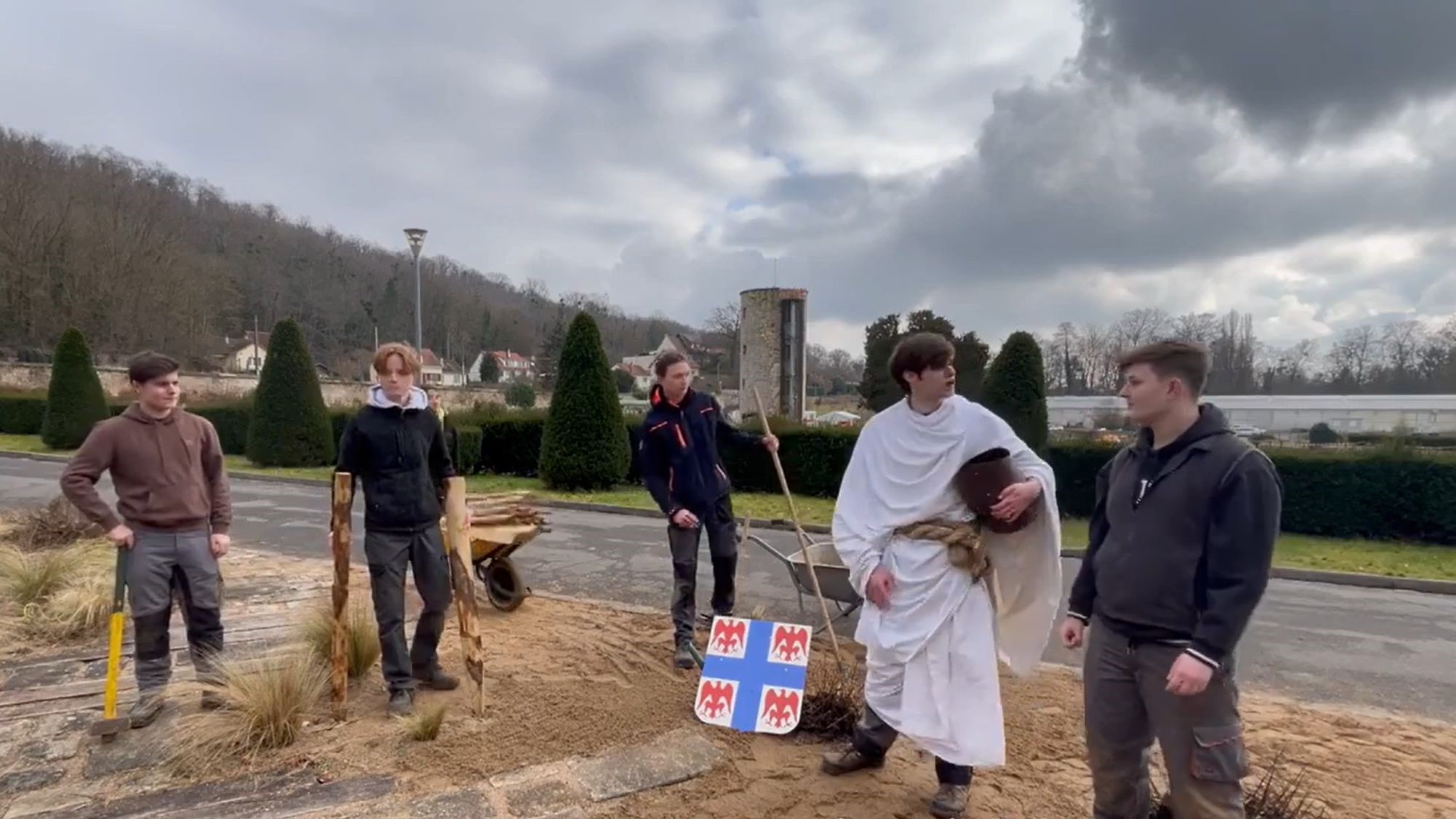 image du film réalisé par les élèves dans le acdre du concours "je filme ma formation"