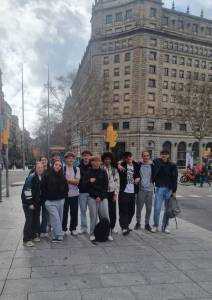 les élèves partent à Barcelone dans le cadre d'ERASMUS