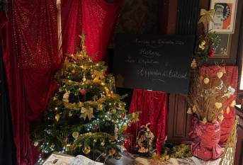 décoration de Noël au Campus Siant-Antoine 