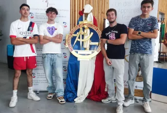 les jeunes ont reçu leurs médailles d'or au concours MAF régional 2025