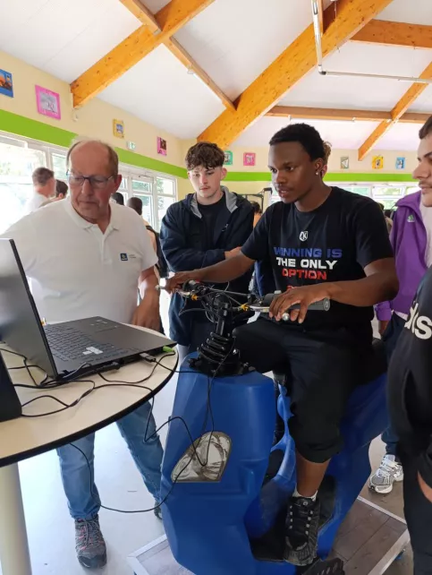 Les élèves du Campus Saint-Antoine participent aux ateliers de sécurité routière