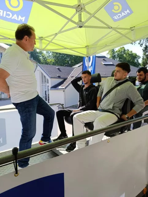 Les élèves du Campus Saint-Antoine participent aux ateliers de sécurité routière