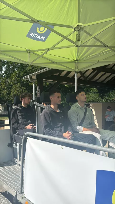 Les élèves du Campus Saint-Antoine participent aux ateliers de sécurité routière