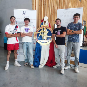 les jeunes ont reçu leurs médailles d'or au concours MAF régional 2025