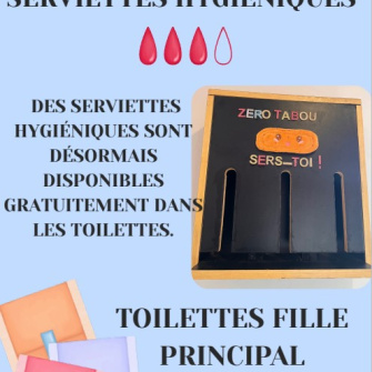 affiche fabriquée par les éleves