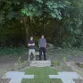 Bastien et Adrien, les deux médaillés d'or au concours MAF posent devant leur réalisation